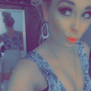 Blue tropical tank crop top